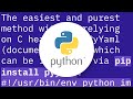 How can I parse a YAML file in Python