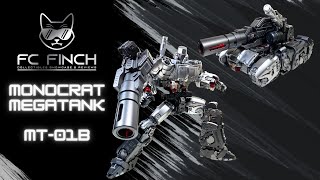 MONOCRAT MEGATANK MT-01B - MASTERPIECE MEGATRON [Bumblebee Movie Concept]: FINCH REVIEWS