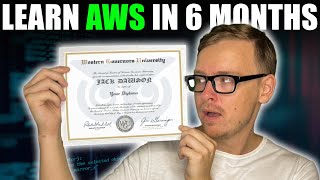How To Get A Cloud Computing Degree In 6 MONTHS (AWS 2024)