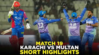 PSL 9 | Short Highlights | Karachi Kings vs Multan Sultans | Match 19 | M2A1A