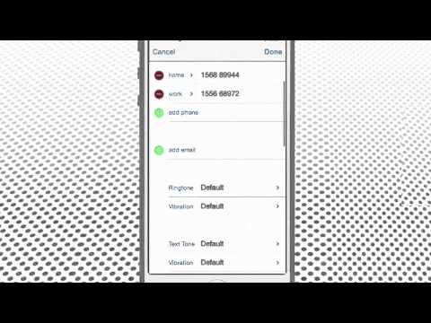 How to Edit Contacts on iPhone How to Edit Contacts on iPhone