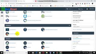 How to create database and upload sql file phpmyadmin