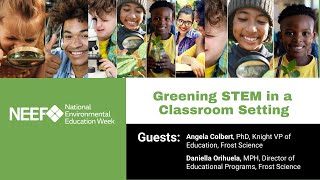 EE Week 2021: Greening STEM in a Classroom Setting