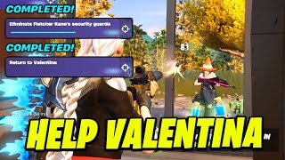 How to EASILY Help Valentina Rob Fletcher Kane's Personal Safe (100% WORKING) - Fortnite Quest XP