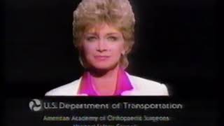 "Please Buckle Up" Automobile Seat Belt PSA featuring Barbara Mandrell - 1989