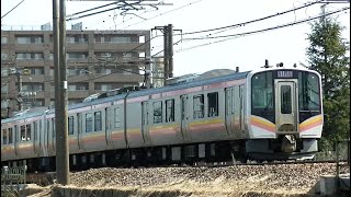 E129系A17+B17編成　信越本線上り普通434M　内野→新潟→長岡