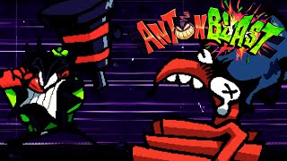 【ANTONBLAST】ヒゲ男が『 Tallbuster boss battle 』と『 Concrete Jungle 』でハンマーをブン回しながら爆走する２Dアクションゲーム『アントンブラスト』８