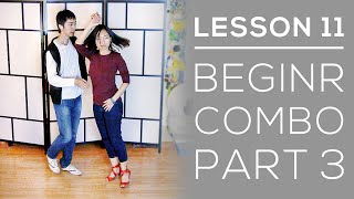 SALSA ON2 - Partnerwork Basics Lesson 11 - Beginner Combo PT3