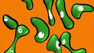 CBBC 2002-2005 ident - Multiply on Orange Screen