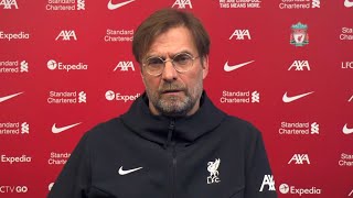Jurgen Klopp - Liverpool v Aston Villa - Embargoed Pre-Match Press Conference