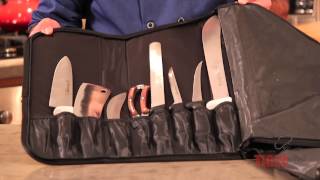 Chef Works Knife Bag Showcased by Chef Dangoor -- TigerChef