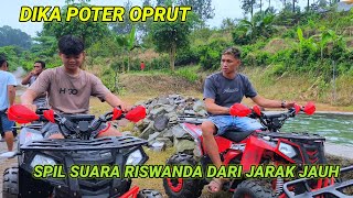 DIKA POTER OPRUT WISATA,SPIL SUARA RISWANDA DARI JARAK JAUH TERNYATA AMPUH