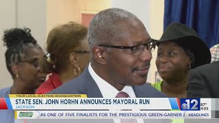 State Senator John Horhn announces run for Jackson mayor