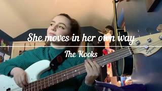 She moves in her own way  - The Kooks (bass cover)