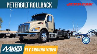 Peterbilt Rollback Tow Truck - Jerr-Dan 22' rollback with AutoGrid Wheel Lift