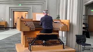 Hallgrímskirkja pipe organ part 1 - June 14, 2022 -  Reykjavik, Iceland