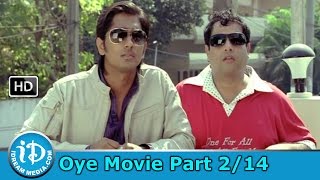 Oye Telugu Movie Part 2/14 - Siddharth, Shamili