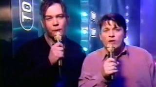 Lee and Herring introduce Top Of The Pops (BBC1, 19 October 1995)