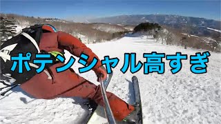 控えめに言って最高な穴場スポット！バックカントリー好きにはたまらない。【オグナほたかスキー場】