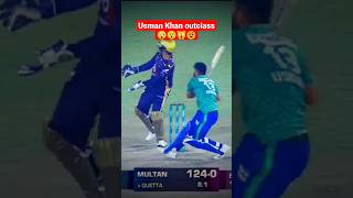 Usman Khan ki shandar batting 🔥#psl #shorts#cricket #attitude