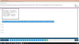 CCNA3 Exam | Emerging Network Technologies Exam |Modules 13-14 | Network Virtualization \u0026 Automation