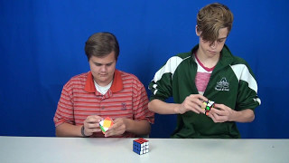 Square-1 and 2x2 vs 3x3 and Skewb Race