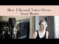 How I Record Voice-Overs from Home | Setting Up My Portable Isolation Booth