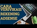 CARA MENGGANTI NOMOR REKENING GOOGLE ADSENSE DENGAN MUDAH