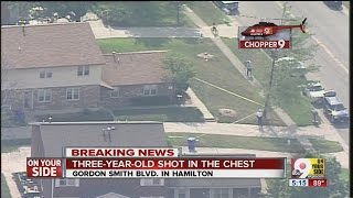 Chopper 9: Exclusive coverage of child shooting