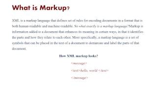 XML programming language myassignmenthelp.net
