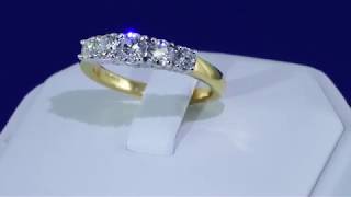 FIVE STONE DIAMOND RING