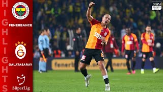 Fenerbahce 1 - 3 Galatasaray - HIGHLIGHTS & GOALS - 02/23/2020