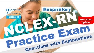 NCLEX Review | NCLEX 2022 | Questions with Answers | NCLEX high yield - Respiratory | QBankPro
