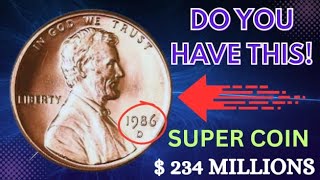 Are You Sitting on a Fortune? Check Your 1986-D Penny for These Rare Errors!