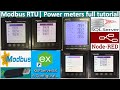 Modbus RTU| Modbus TCP| Energy power meter full tutorials in 12 hours