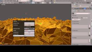 Blender 2.63a Tutorial - Setting up a Fractal Terrain Surface