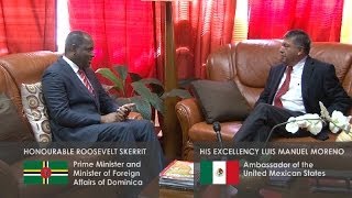 Dominica meets with Mexico
