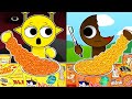 SPRUNKI Animation - SIMON VS BRUD Convenience Store  YELLOW ORANGE Food | Incredibox Mukbang