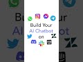 Quick & Easy AI Chatbot for Whatsapp and More #shorts #gpt4 #chatbot