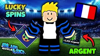 TUTO COMMENT AVOIR DES LUCKY SPINS ET DE L'ARGENT FACILEMENT SUR BLUE LOCK RIVALS !