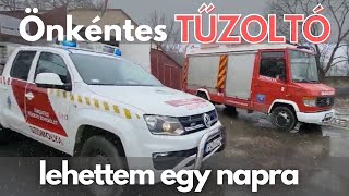 Önkéntes TŰZOLTÓ lehettem egy napra, régi MERCEDES tűzoltóautók, egy Amarok és egy QUAD \