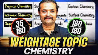 NEET 2025 Chemistry: High Weightage Topics 🧾🧾| Score 180/180 करने का आसान Tricks 💯