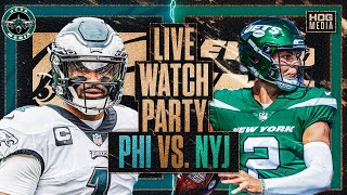 NEW YORK JETS vs PHILADELPHIA EAGLES LIVE WATCH PARTY - PLAY BY PLAY REACTION | Week 6 2023