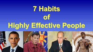 7 Habits of Highly Effective People by Stephen Covey Summary in just 5Minutes