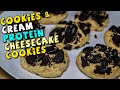 Cookies & Cream Protein Cheesecake Cookies