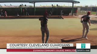 Watch Shane Bieber Get Some Throwing in as He Works His Way Back From Injury - Sports4CLE, 2/17/25