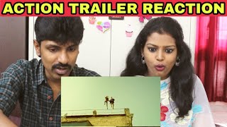 Action Trailer Reaction I Vishal, Tamannaah I Hiphop Tamizha I Sundar C | Tamil Movie