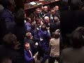 WATCH: Italian lawmakers brawl in parliament #shorts