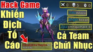 [Gcaothu] Qi Feed 5 mạng đầu cả team chửi cực nhục - Cận cảnh Gcaothu Hack dame khiến địch tố cáo