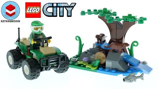 LEGO City 60394 ATV and Otter Habitat - LEGO Speed Build Review